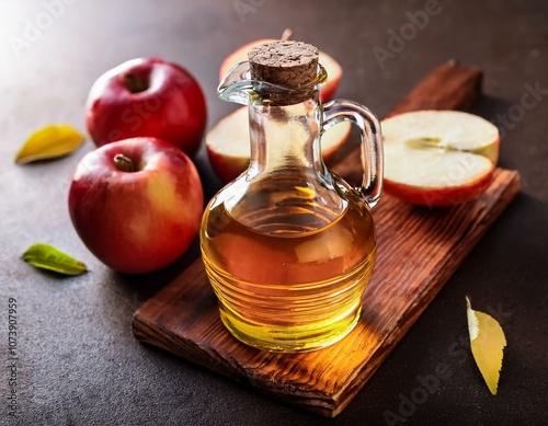 Apple cider vinegar  photo