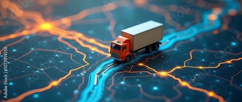 Smart Autonomous Truck on Digital Network - Future of Logistics and Transport Innovation