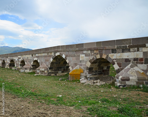 Kırkgoz Bridge, located in the city of Bolvadin in Turkey, was built during the Byzantine period. It is one of the oldest and longest historical bridges in Turkey.