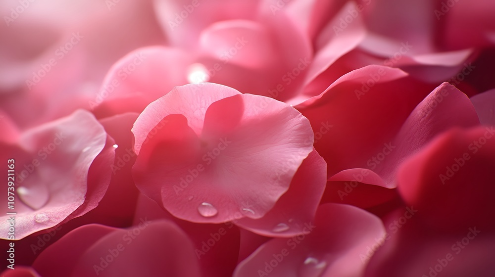 Fototapeta premium Lovely pink flowers with dreamy soft focus effect image