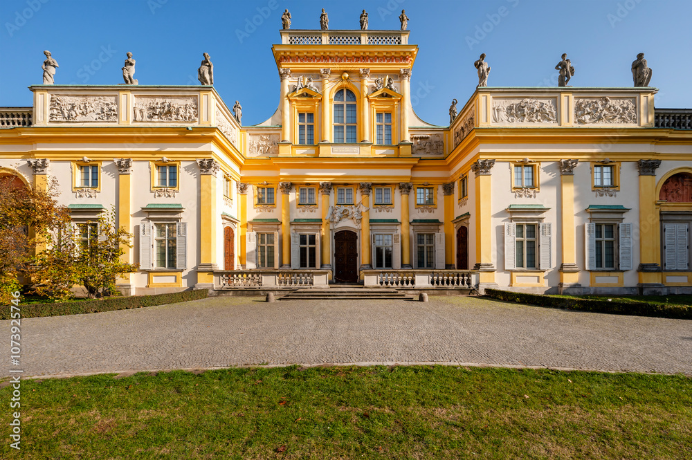 Pałac w Wilanowie.