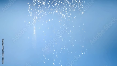 Wallpaper Mural 4k Animation of the white and silver bokeh lights and shining particles. Background for editing footage and screensavers. Falling glitters. Torontodigital.ca