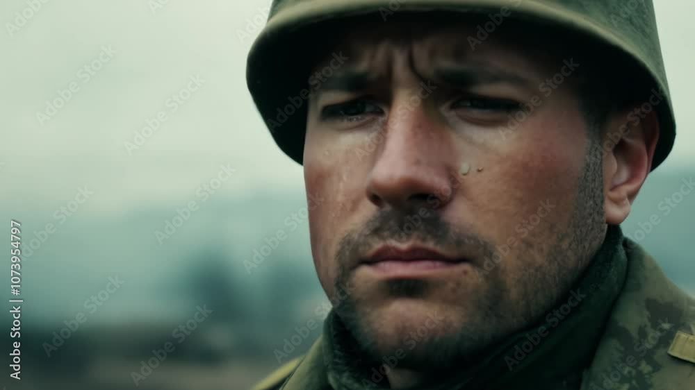 French soldier experiencing ptsd during world war i