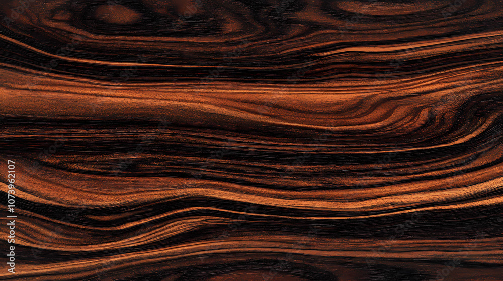 Close-up of rich brown woodgrain with a dark, rustic texture. Rustic. Illustration Close-up of rich brown woodgrain with a dark, rustic texture. Rustic. Illustration