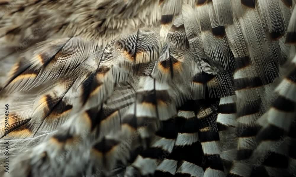 Close-up of Bird Feathers Close-up of Bird Feathers