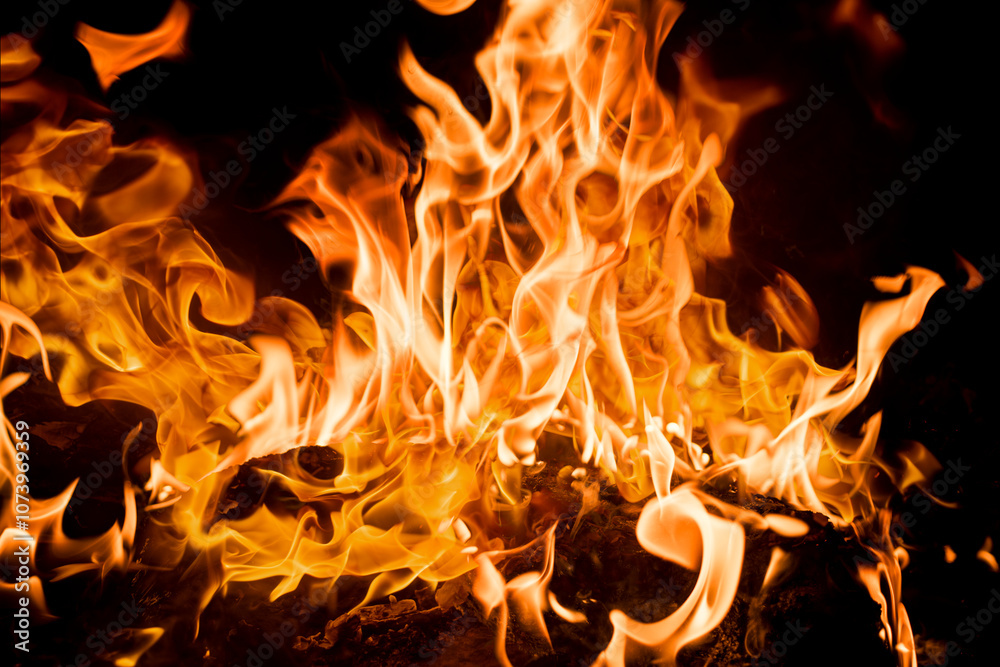 Fire flames on black background. Abstract blaze fire flame texture for banner background. Fire flames on black background. Fire flame texture. Fire flames on black background. Abstract blaze fire flame texture for banner background. Fire flames on black background. Fire flame texture.