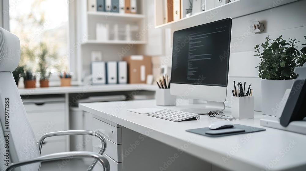 Minimalist Home Office Desk Setup Minimalist Home Office Desk Setup