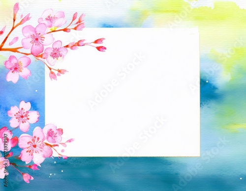 桜　フレーム　イラスト　素材