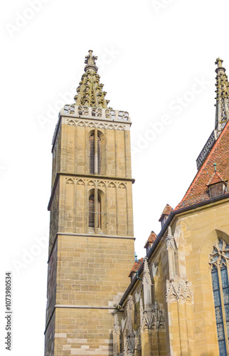 Dom Rothenburg ob der Tauber freigestellt photo