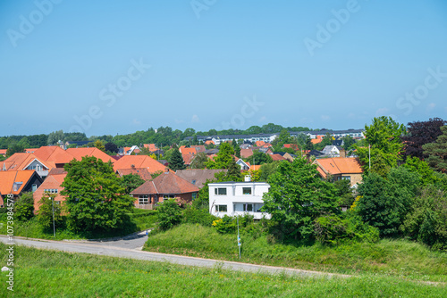 Beautiful town of Fredericia in Denmark