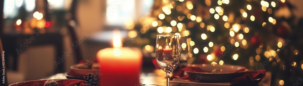 Christmas family gathering, vibrant lights, warm tones, cozy atmosphere Christmas family gathering, vibrant lights, warm tones, cozy atmosphere