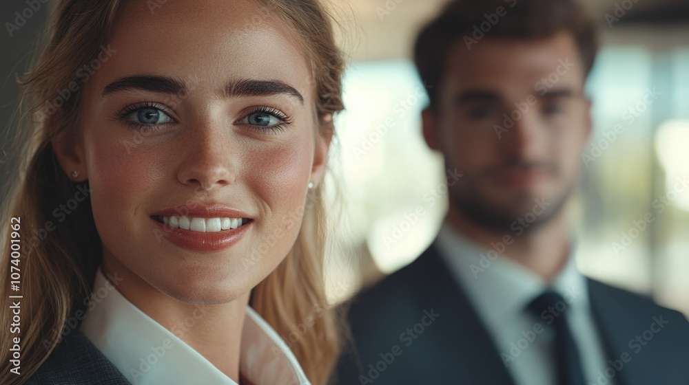 Professional Portrait of Business Couple