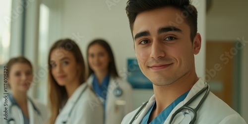 Medical Students in a Hospital