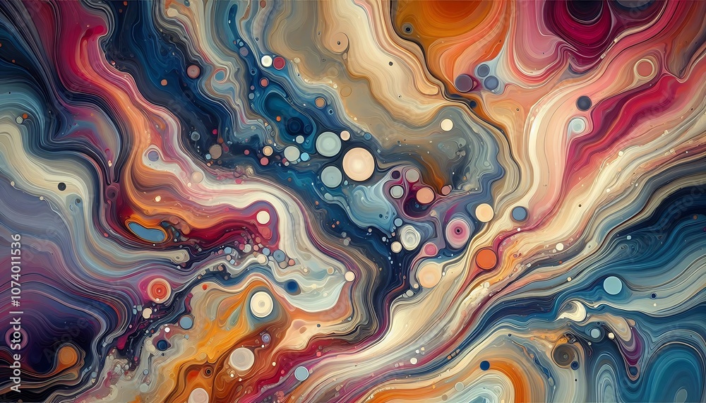 Bold abstract fluid art with vibrant swirls of color, creating modern and eye-catching visual Bold abstract fluid art with vibrant swirls of color, creating modern and eye-catching visual