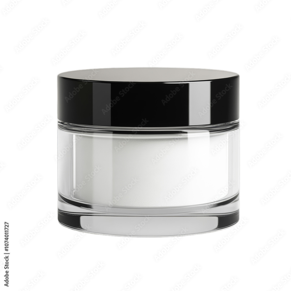 Blank translucent setting powder jar, isolated white background. Png format Blank translucent setting powder jar, isolated white background. Png format