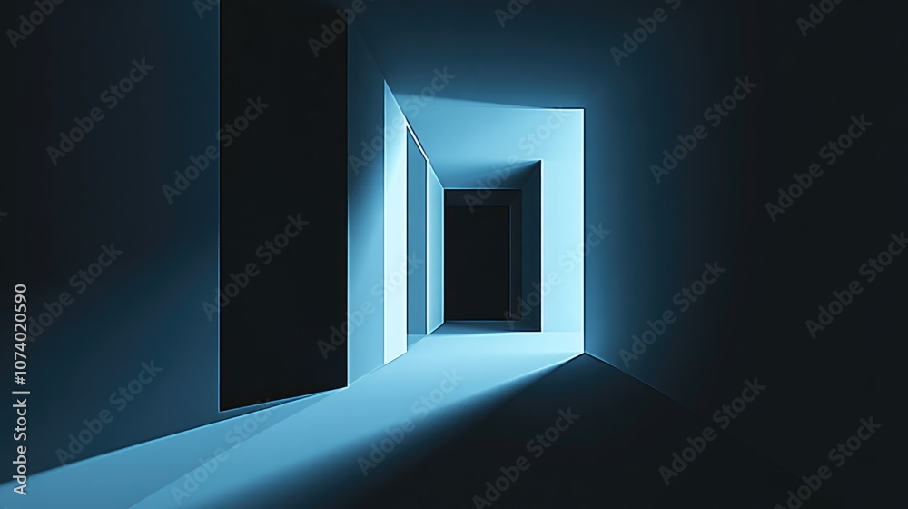 Black And Blue Abstract Dark Background Gloomy Spooky Haunted House Corridor Alley Doorway Dark Empty Room Tunnel 3D Black And Blue Abstract Dark Background Gloomy Spooky Haunted House Corridor Alley Doorway Dark Empty Room Tunnel 3D