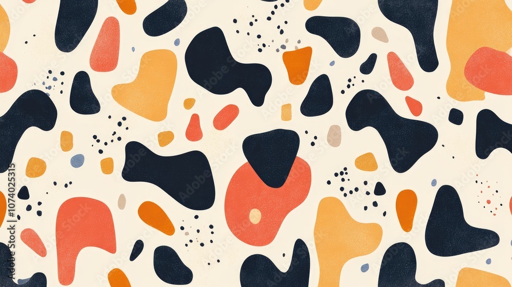 Seamless Abstract Repeating Pattern Of Organic Shapes And Forms For Textiles Tablecloths Backgrounds And Web Graphics Seamless Abstract Repeating Pattern Of Organic Shapes And Forms For Textiles Tablecloths Backgrounds And Web Graphics