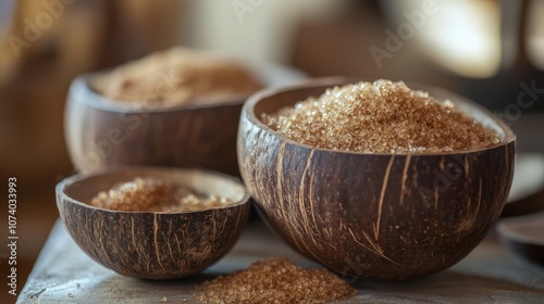 Brown Sugar in Coconut Bowls