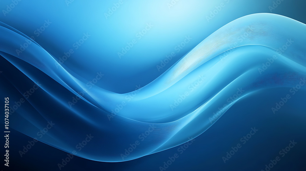 Soothing blue wallpaper with subtle texture and gradient abstract background design