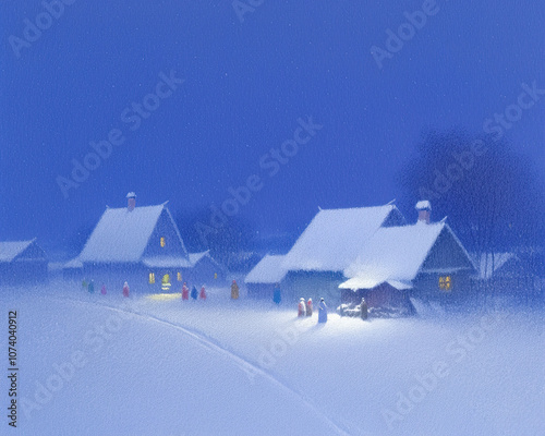 landscape with house