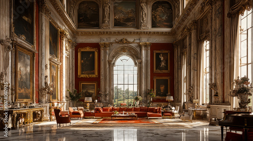 Interior of a palace