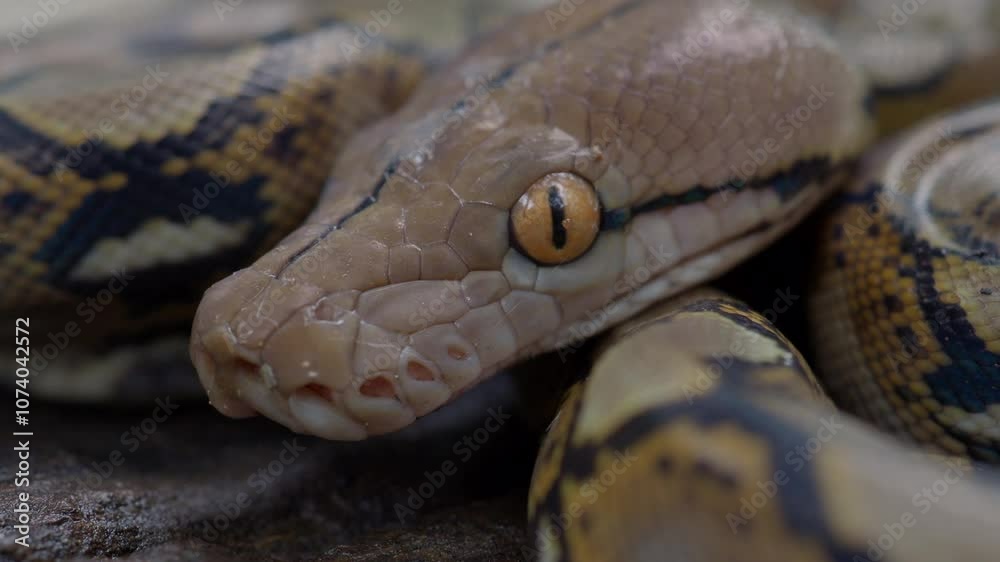 Pythons are reptiles that live in natural habitats.