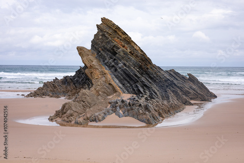 Rock Stack on Beach