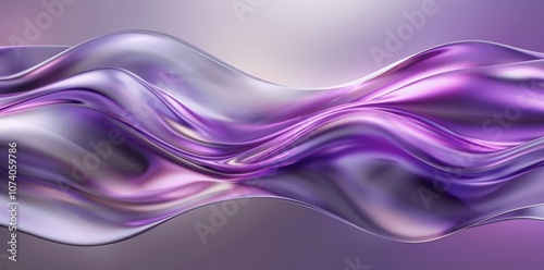 Wallpaper Mural Abstract Purple and Silver Smooth Lines Background Torontodigital.ca