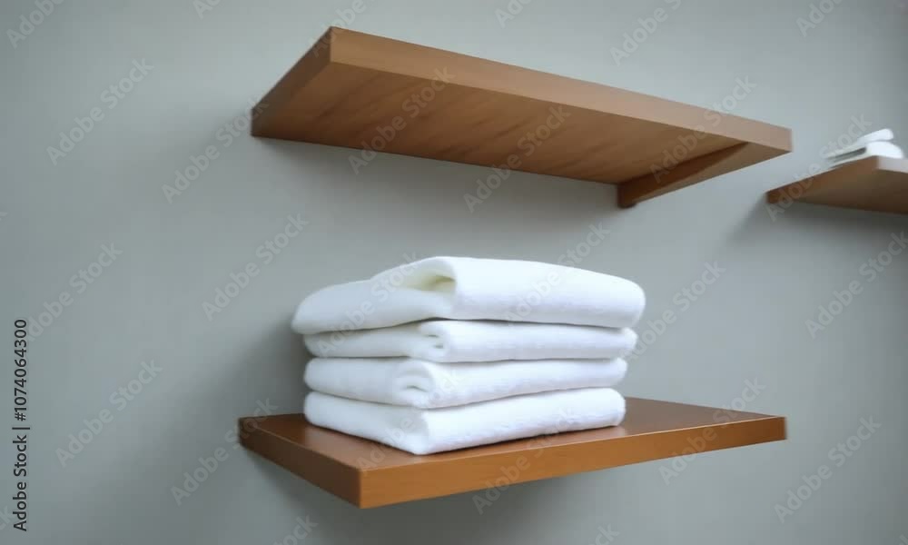 spa still life with towels