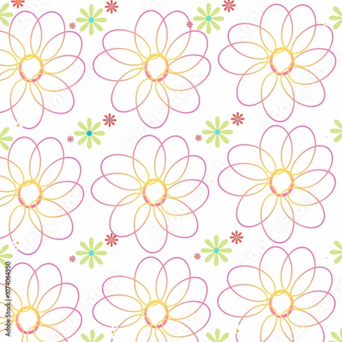 seamless floral background
