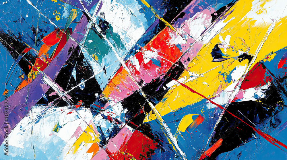 Fototapeta premium Abstract colorful background