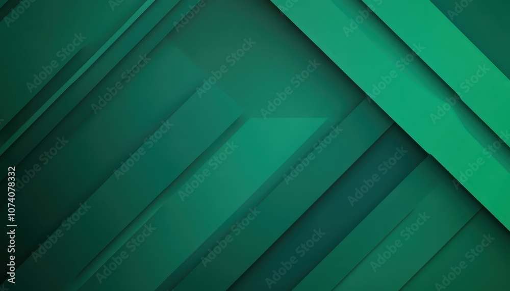 Obraz premium Abstract Green Diagonal Lines Background