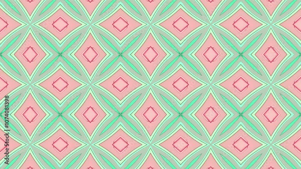 Kaleidoscope seamless looped patterns motion graphics background. 4k Kaleidoscope seamless looped patterns motion graphics background. 4k