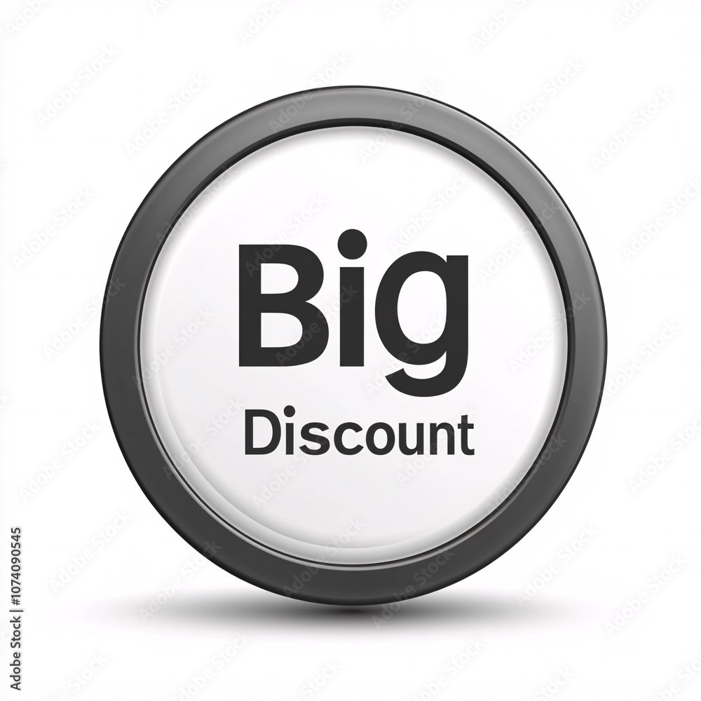 A bold circular badge displaying the text A bold circular badge displaying the text