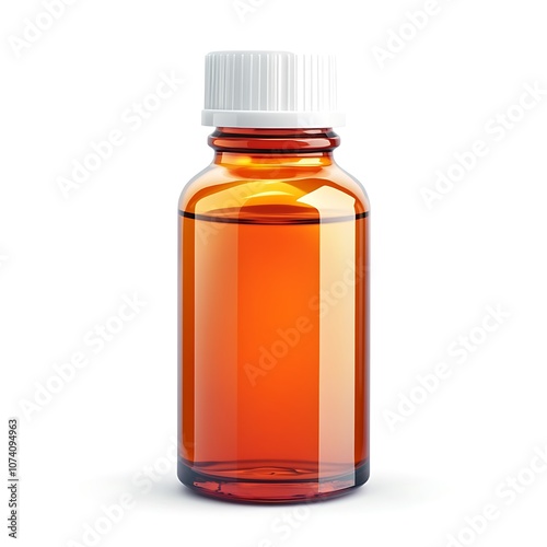 Antiseptic isolated on a with a white background, close up