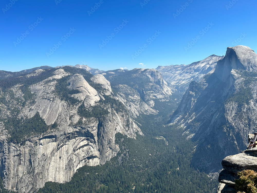 Fototapeta premium Scenic view from the mountains