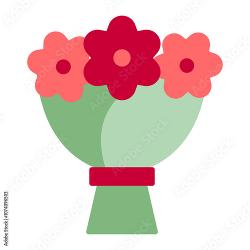 bouquet of flowers icon