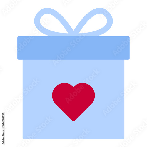 gift box with heart icon