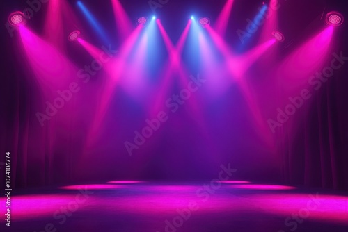 Stage or concert illumination Night event