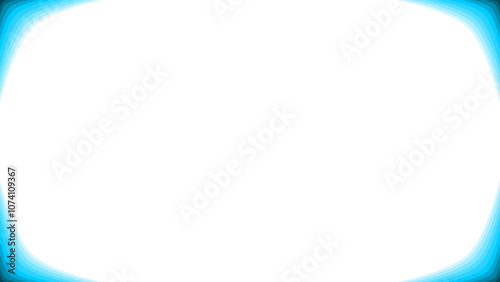 Background white with blue gradient border. Vector can be used for banners, posters, power points, templates, slides, etc.
