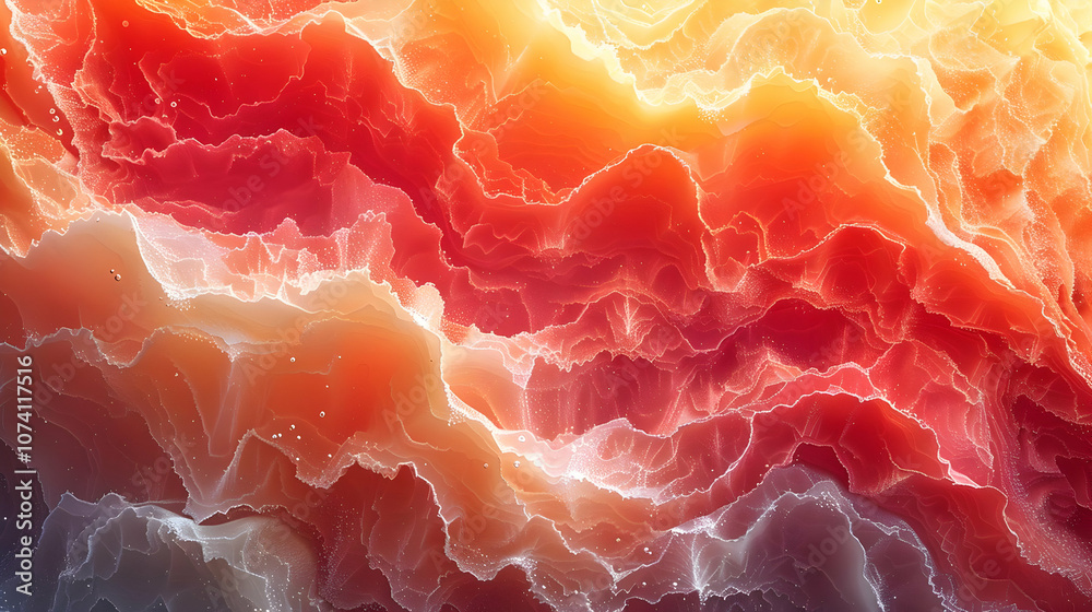 Abstract Background with Red and Orange Swirls Abstract Background with Red and Orange Swirls