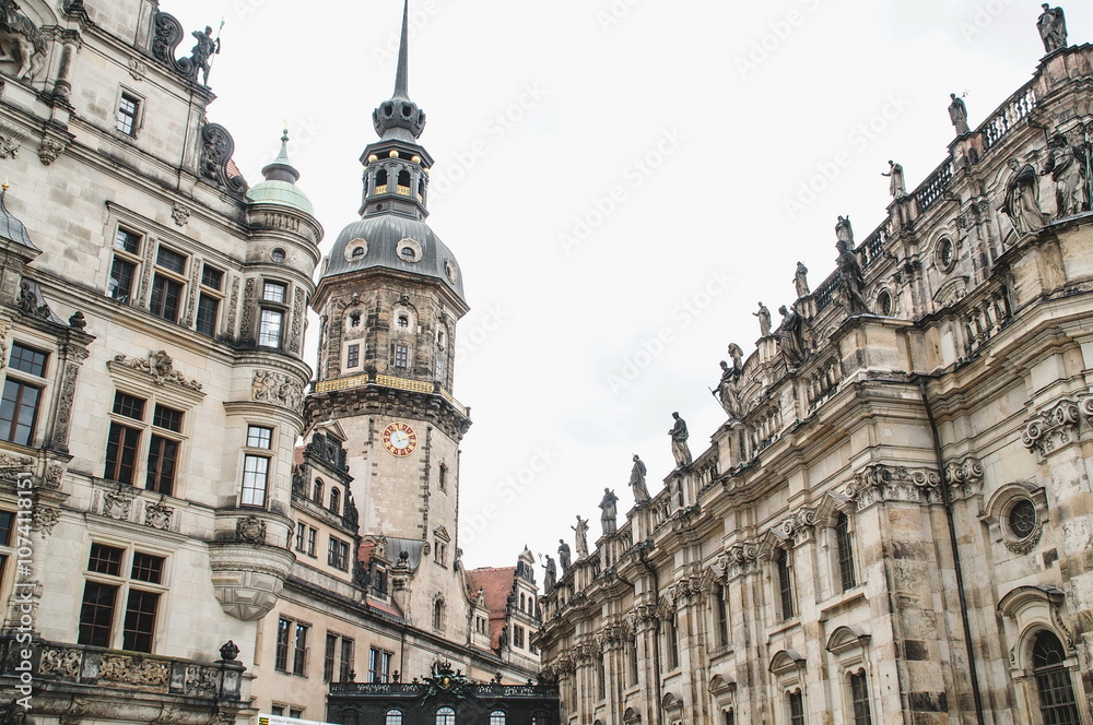 Fototapeta premium Dresden city view