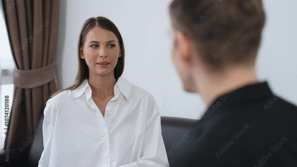Psychological consultation gaining improvement on mental problem, young patient doing therapy session while psychiatrist making diagnostic on mental illness. Mental treatment session. Adit