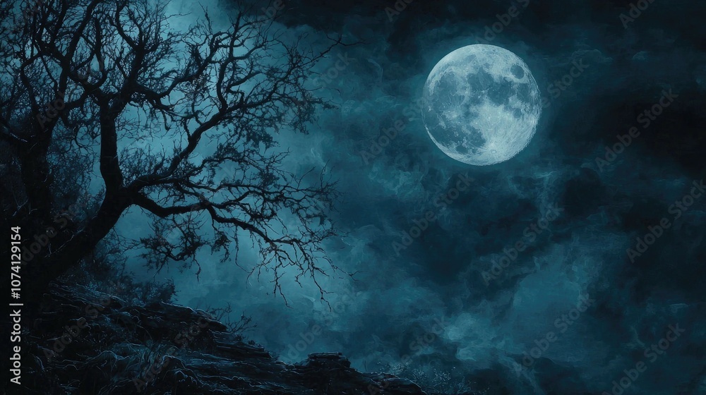 Full Moon At Midnight Full Moon At Midnight
