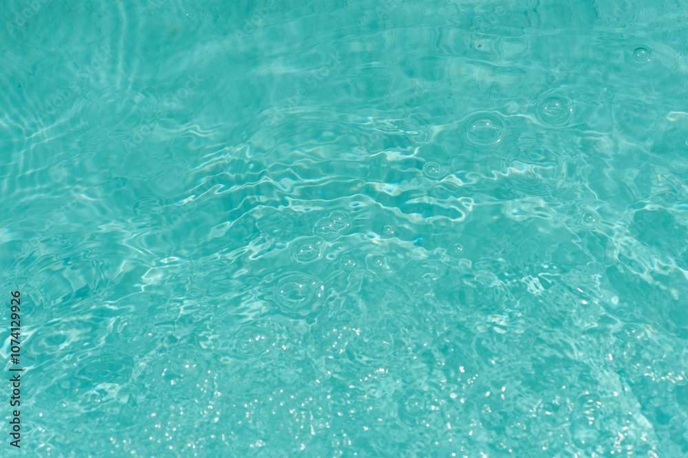 custom made wallpaper toronto digitalBlue water with ripples on the surface. Defocus blurred transparent blue colored clear calm water surface texture with splashes and bubbles. Water waves with shining pattern texture background.