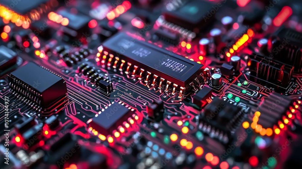 電子基板_マザーボードのイメージ画像 電子基板_マザーボードのイメージ画像