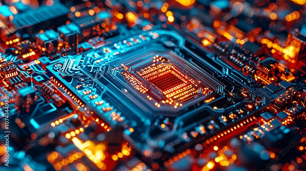 電子基板_マザーボードのイメージ画像