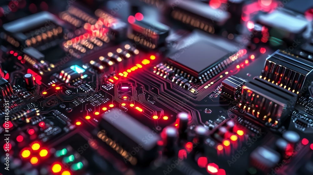 電子基板_マザーボードのイメージ画像 電子基板_マザーボードのイメージ画像