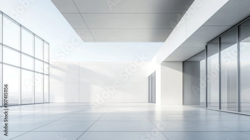 Wallpaper Mural Modern Architectural Design Minimalistic Business Template 3D Visualization Torontodigital.ca