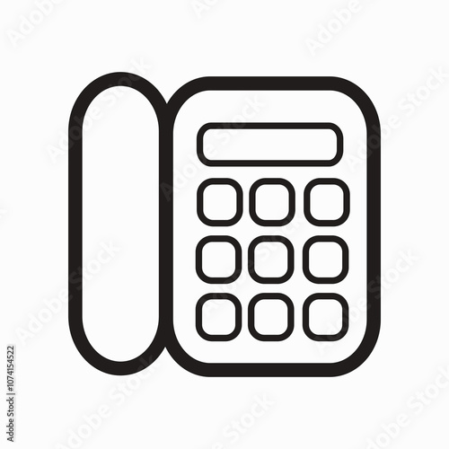calculator icon illustration